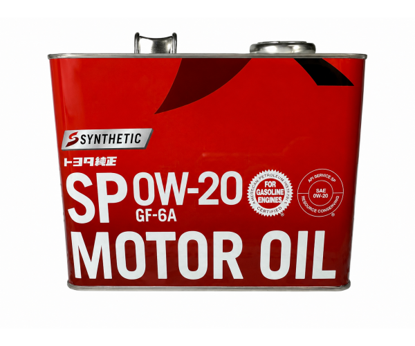 Моторна олива Toyota Motor Oil 0W-20 SP / GF-6A 4 л 08880-13205 — купуйте за вигідною ціною в Києві, Україні - toyox.com.ua Моторна олива Toyota Motor Oil 0W-20 SP / GF-6A 4 л 08880-13205 — купуйте за вигідною ціною в Києві, Україні - toyox.com.ua