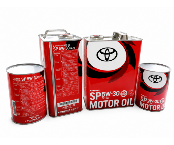 Моторна олива Toyota Motor Oil 5W-30 SP / GF-6A 4 л 08880-13705 — купуйте за вигідною ціною в Києві, Україні - toyox.com.ua
