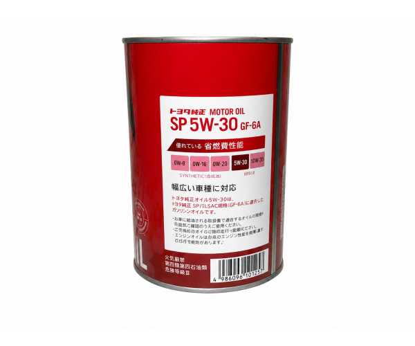Моторна олива Toyota Motor Oil 5W-30 SP / GF-6A 1 л 08880-13706 — купуйте за вигідною ціною в Києві, Україні - toyox.com.ua