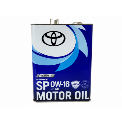Моторна олива Toyota Motor Oil 0W-16 SP GF-6B 4 л 08880-14405