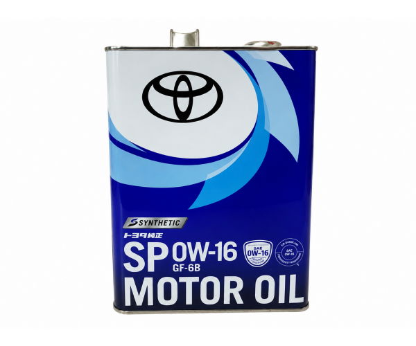 Моторна олива Toyota Motor Oil 0W-16 SP GF-6B 4 л 08880-14405 — купуйте за вигідною ціною в Києві, Україні - toyox.com.ua
