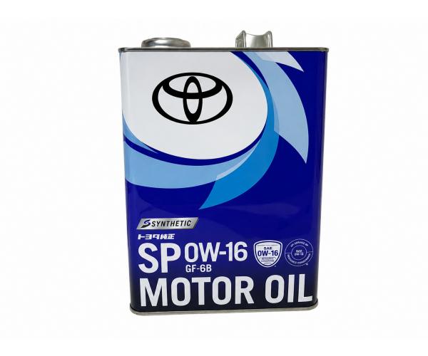 Моторна олива Toyota Motor Oil 0W-16 SP GF-6B 4 л 08880-14405 — купуйте за вигідною ціною в Києві, Україні - toyox.com.ua