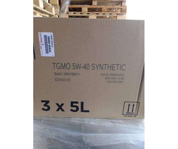 Моторна олива Toyota Genuine Motor Oil 5W-40 SM/CF 5 л 08880-80835 — купуйте за вигідною ціною в Києві, Україні - toyox.com.ua Моторна олива Toyota Genuine Motor Oil 5W-40 SM/CF 5 л 08880-80835 — купуйте за вигідною ціною в Києві, Україні - toyox.com.ua