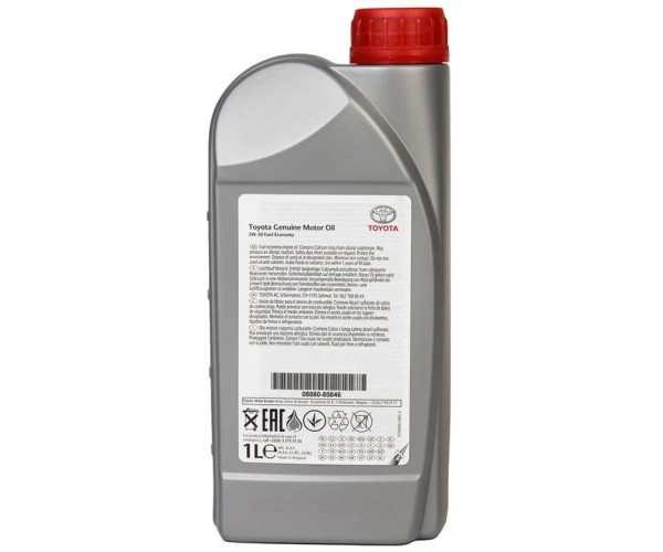 Моторна олива Toyota Genuine Motor Oil 5W-30 1L оригінал 08880-80846 Моторна олива Toyota Genuine Motor Oil 5W-30 1L оригінал 08880-80846