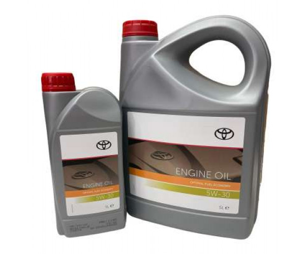 Моторна олива Toyota Genuine Motor Oil 5W-30 OFE SN C3 5 л 08880-85514 — купуйте за вигідною ціною в Києві, Україні - toyox.com.ua