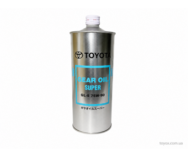Олива трансмісійна Toyota Hypoid Super Gear Oil 75W-90 GL-5 1л 08885-03106 — купуйте за вигідною ціною в Києві, Україні - toyox.com.ua