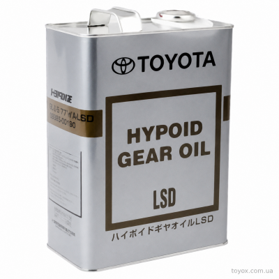 Олива трансмісійна Toyota Hypoid LSD Gear Oil 85W-90 GL-5 4л 08885-03605 для диференціала Олива трансмісійна Toyota Hypoid LSD Gear Oil 85W-90 GL-5 4л 08885-03605 для диференціала