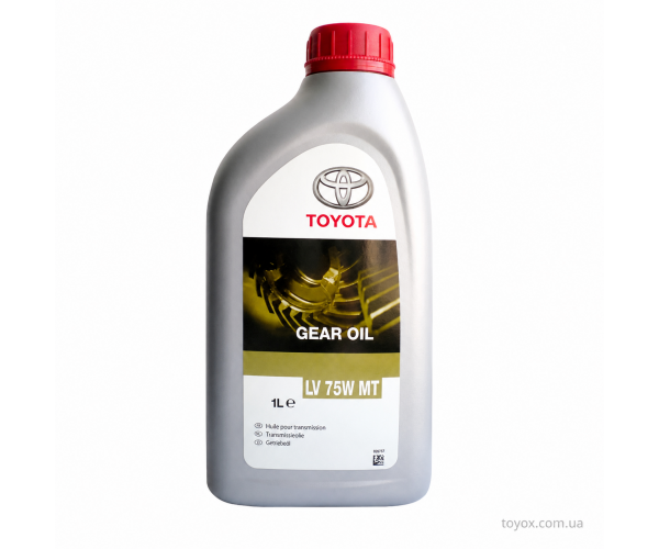 Олива трансмісійна Toyota Gear Oil LV 75W GL-4 1л 08885-81001 для МКПП — купуйте за вигідною ціною в Києві, Україні - toyox.com.ua Олива трансмісійна Toyota Gear Oil LV 75W GL-4 1л 08885-81001 для МКПП — купуйте за вигідною ціною в Києві, Україні - toyox.com.ua