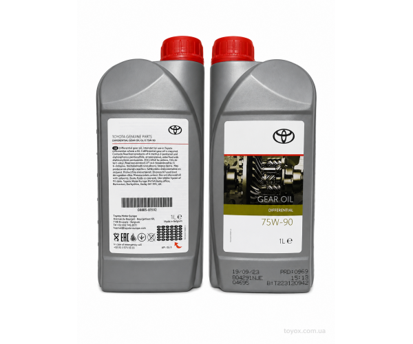 Олива трансмісійна Toyota Gear Oil 75W-90 GL-5 1л 08885-81592 — купуйте за вигідною ціною в Києві, Україні - toyox.com.ua