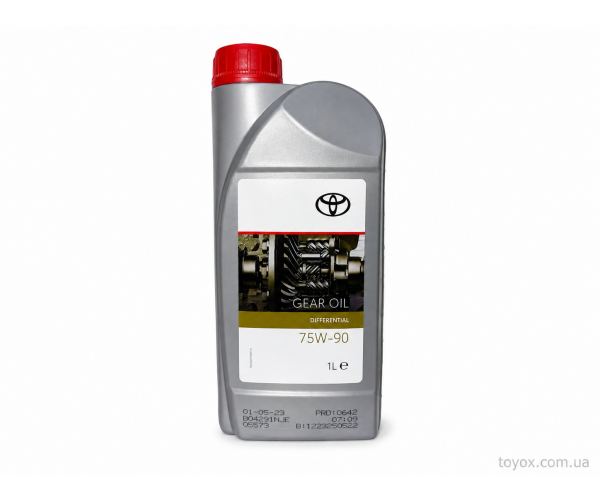 Олива трансмісійна Toyota Gear Oil 75W-90 GL-5 1л 08885-81592 — купуйте за вигідною ціною в Києві, Україні - toyox.com.ua Олива трансмісійна Toyota Gear Oil 75W-90 GL-5 1л 08885-81592 — купуйте за вигідною ціною в Києві, Україні - toyox.com.ua