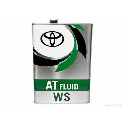 Олива трансмісійна синтетична Toyota ATF WS 4л 08886-81885 для АКПП Олива трансмісійна синтетична Toyota ATF WS 4л 08886-81885 для АКПП