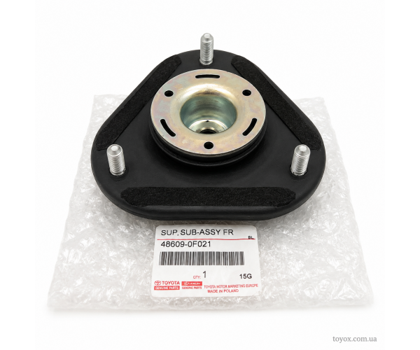 Опора переднього амортизатора Toyota Avensis / Verso 48609-0F021 — загальний вигляд