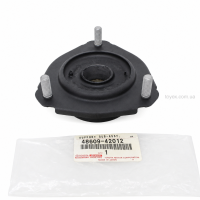 Оригінальна опора передньої стійки Toyota RAV4 XA20 48609-42012 з підшипником Опора переднього амортизатора Toyota RAV4 48609-42012 — загальний вигляд