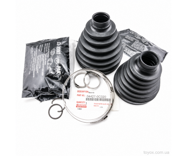 Комплект пильовиків передньої півосі Toyota 04427-0C020