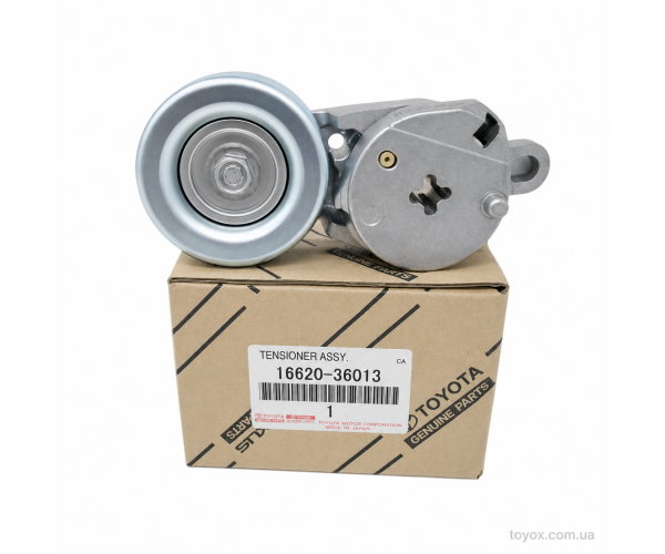 Натягувач приводного ременя Toyota / Lexus 16620-36013 — загальний вигляд