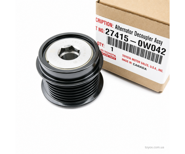 Обгінна муфта генератора Toyota / Lexus 27415-0W042 Обгінна муфта генератора Toyota / Lexus 27415-0W042