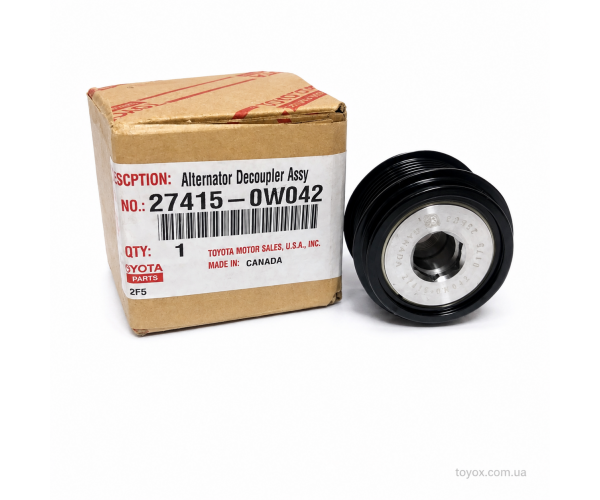 Обгінна муфта генератора Toyota / Lexus 27415-0W042 Обгінна муфта генератора Toyota / Lexus 27415-0W042