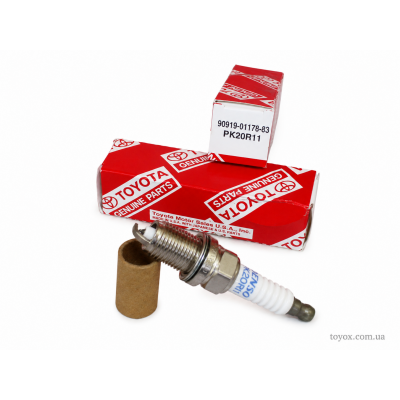 Свічка запалювання нікелева Toyota / Lexus 90919-01178-83 Denso PK20R11 оригінал Свічка запалювання нікелева Toyota / Lexus 90919-01178-83 Denso PK20R11 оригінал