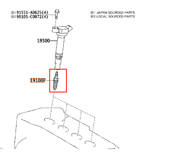 Свічка запалювання іридієва Toyota 90919-01259 FK16HRA8.4 для Toyota Camry, RAV4, Lexus ES/NX — купуйте за вигідною ціною в Києві, Україні - toyox.com.ua Свічка запалювання іридієва Toyota 90919-01259 FK16HRA8.4 для Toyota Camry, RAV4, Lexus ES/NX — купуйте за вигідною ціною в Києві, Україні - toyox.com.ua