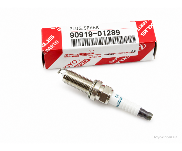 Свічка запалювання Toyota 90919-01289 для Toyota RAV4, Corolla, Camry, Yaris, Lexus ES/NX/UX — купуйте за вигідною ціною в Києві, Україні - toyox.com.ua