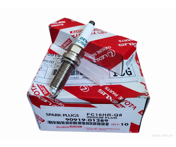 Свічка запалювання Toyota 90919-01289 для Toyota RAV4, Corolla, Camry, Yaris, Lexus ES/NX/UX — купуйте за вигідною ціною в Києві, Україні - toyox.com.ua Свічка запалювання Toyota 90919-01289 для Toyota RAV4, Corolla, Camry, Yaris, Lexus ES/NX/UX — купуйте за вигідною ціною в Києві, Україні - toyox.com.ua