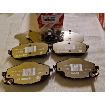 Колодки гальмівні передні комплект Toyota Corolla, Auris 04465-02391 Колодки гальмівні передні комплект Toyota Corolla, Auris 04465-02391