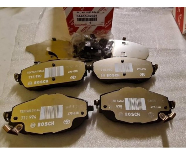 Колодки гальмівні передні комплект Toyota Corolla, Auris 04465-02391 — купуйте за вигідною ціною в Києві, Україні - toyox.com.ua