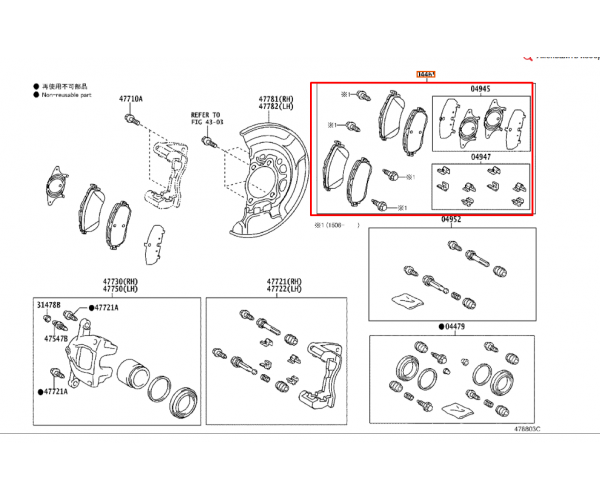 Колодки гальмівні передні комплект Toyota Corolla, Auris 04465-02391 — купуйте за вигідною ціною в Києві, Україні - toyox.com.ua Колодки гальмівні передні комплект Toyota Corolla, Auris 04465-02391 — купуйте за вигідною ціною в Києві, Україні - toyox.com.ua