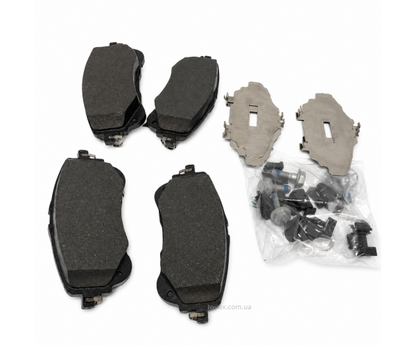 Передні гальмівні колодки Toyota Corolla / Yaris 04465-02470 Передні гальмівні колодки Toyota Corolla / Yaris 04465-02470