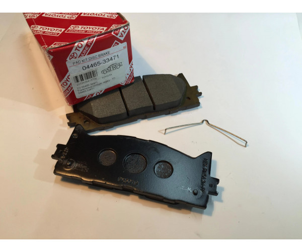 Колодки гальмівні передні комплект Toyota Camry, Aurion, Avalon / Lexus ES 04465-33471 — купуйте за вигідною ціною в Києві, Україні - toyox.com.ua