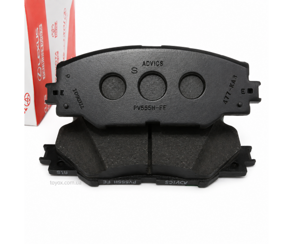 Передні гальмівні колодки Toyota 04465-42180 ADVICS Передні гальмівні колодки Toyota 04465-42180 ADVICS