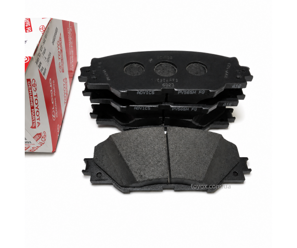 Передні гальмівні колодки Toyota 04465-42180 ADVICS Передні гальмівні колодки Toyota 04465-42180 ADVICS