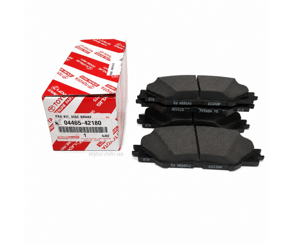 Передні гальмівні колодки Toyota 04465-42180 ADVICS Передні гальмівні колодки Toyota 04465-42180 ADVICS