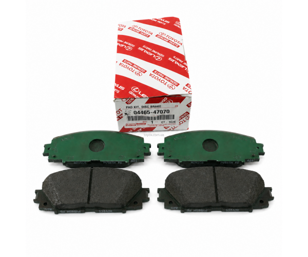 Передні гальмівні колодки Toyota Prius / Lexus CT200h 04465-47070 Передні гальмівні колодки Toyota Prius / Lexus CT200h 04465-47070