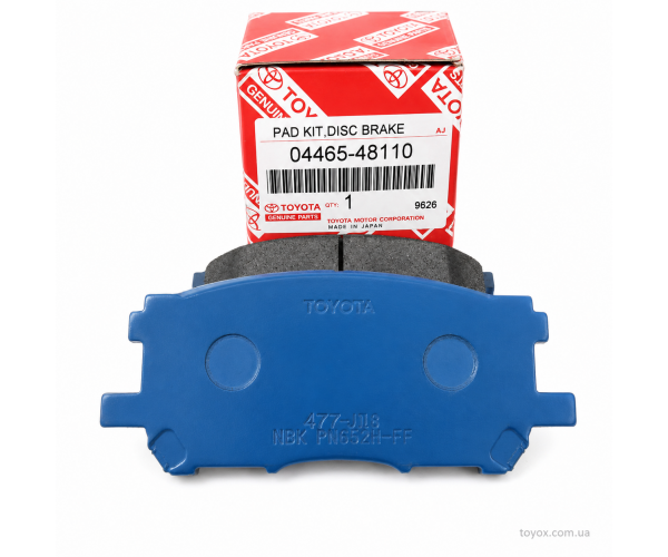 Колодки гальмівні передні Toyota Harrier, Highlander / Lexus RX 04465-48110