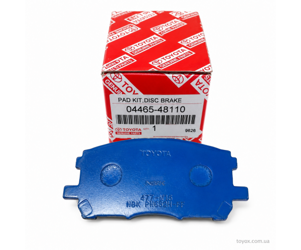 Колодки гальмівні передні Toyota Harrier, Highlander / Lexus RX 04465-48110
