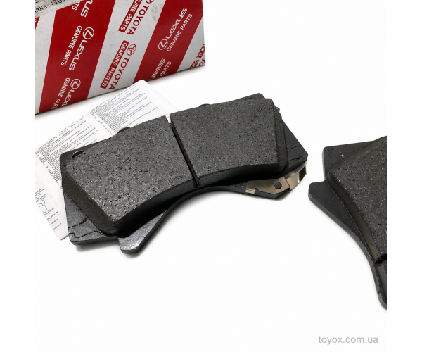 Передні гальмівні колодки Toyota / Lexus 04465-60280 Передні гальмівні колодки Toyota / Lexus 04465-60280