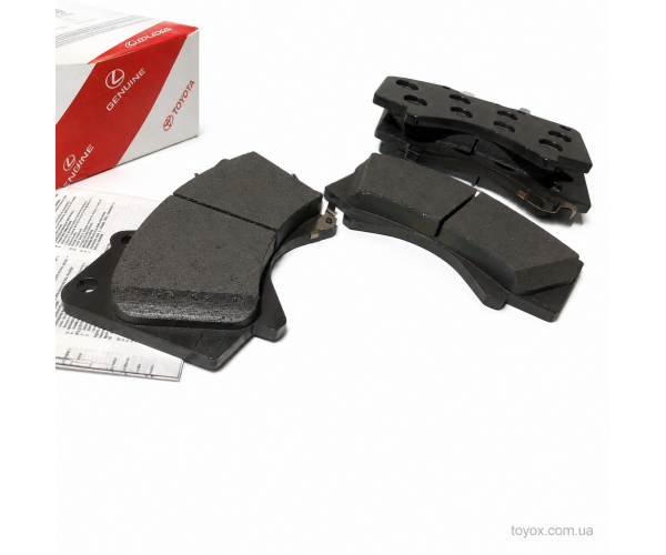 Передні гальмівні колодки Toyota / Lexus 04465-60280 Передні гальмівні колодки Toyota / Lexus 04465-60280