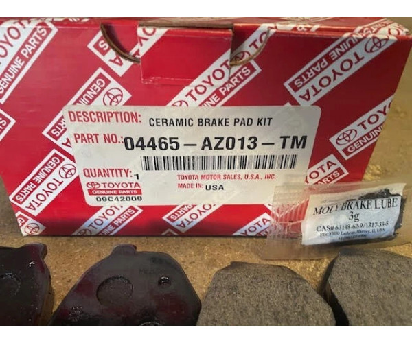 Колодки гальмівні передні комплект Toyota Hilux, 4Runner, Tacoma, Cressida, Mark 2 04465-AZ013-TM — купуйте за вигідною ціною в Києві, Україні - toyox.com.ua Колодки гальмівні передні комплект Toyota Hilux, 4Runner, Tacoma, Cressida, Mark 2 04465-AZ013-TM — купуйте за вигідною ціною в Києві, Україні - toyox.com.ua