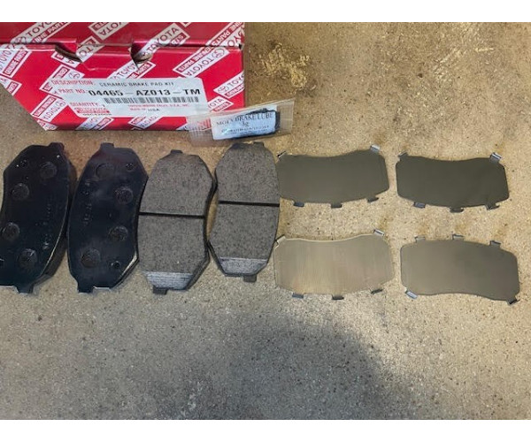 Колодки гальмівні передні комплект Toyota Hilux, 4Runner, Tacoma, Cressida, Mark 2 04465-AZ013-TM — купуйте за вигідною ціною в Києві, Україні - toyox.com.ua Колодки гальмівні передні комплект Toyota Hilux, 4Runner, Tacoma, Cressida, Mark 2 04465-AZ013-TM — купуйте за вигідною ціною в Києві, Україні - toyox.com.ua