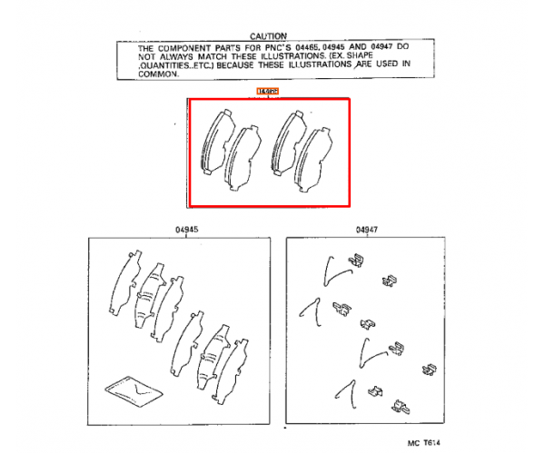 Колодки гальмівні передні комплект Toyota Hilux, 4Runner, Tacoma, Cressida, Mark 2 04465-AZ013-TM — купуйте за вигідною ціною в Києві, Україні - toyox.com.ua Колодки гальмівні передні комплект Toyota Hilux, 4Runner, Tacoma, Cressida, Mark 2 04465-AZ013-TM — купуйте за вигідною ціною в Києві, Україні - toyox.com.ua