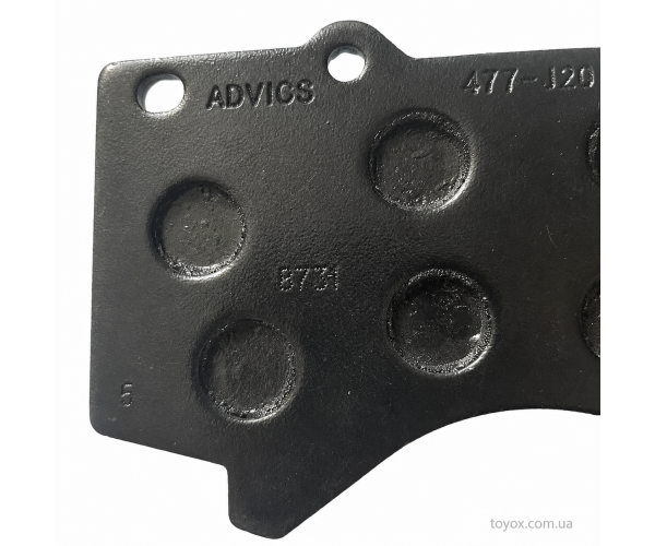 Комплект передніх гальмівних колодок Toyota / Lexus 04465-YZZR2