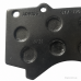 Комплект передніх гальмівних колодок Toyota / Lexus 04465-YZZR2