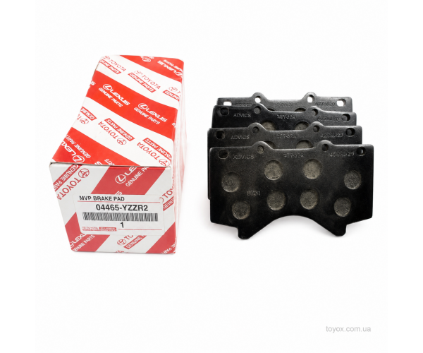Комплект передніх гальмівних колодок Toyota / Lexus 04465-YZZR2