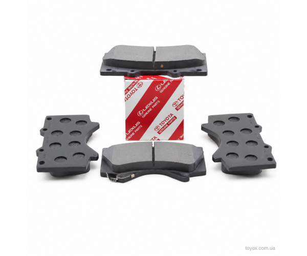 Передні гальмівні колодки Toyota / Lexus 04465-YZZR2 — основне фото товару