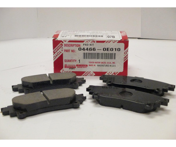 Колодки гальмівні задні комплект Toyota Highlander, Sienna, Prius / Lexus RX 04466-0E010 — купуйте за вигідною ціною в Києві, Україні - toyox.com.ua