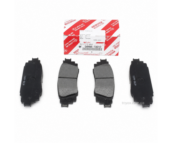 Задні гальмівні колодки Toyota C-HR 04466-10010 Задні гальмівні колодки Toyota C-HR 04466-10010