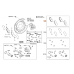 Колодки гальмівні задні комплект Toyota Land Cruiser 200, Tundra, Sequoia / Lexus LX 04466-60120 — купуйте за вигідною ціною в Києві, Україні - toyox.com.ua