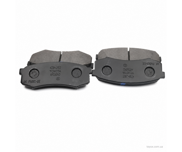 Колодки гальмівні задні комплект Toyota Land Cruiser, Prado, 4Runner, Fortuner / Lexus GX 04466-60140 — купуйте за вигідною ціною в Києві, Україні - toyox.com.ua