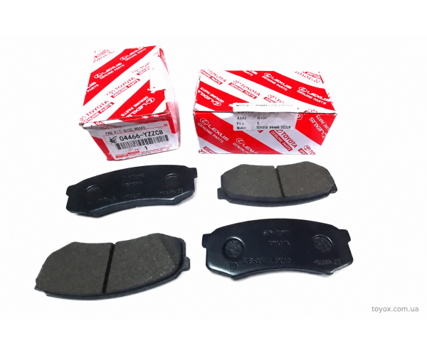 Колодки гальмівні задні Toyota 04466-YZZC8 для Land Cruiser, Prado, FJ Cruiser, 4Runner, Lexus GX470 — купуйте за вигідною ціною в Києві, Україні - toyox.com.ua Колодки гальмівні задні Toyota 04466-YZZC8 для Land Cruiser, Prado, FJ Cruiser, 4Runner, Lexus GX470 — купуйте за вигідною ціною в Києві, Україні - toyox.com.ua